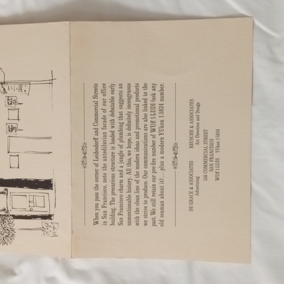 Vintage San Francisco Ad - Picture 2 of 2